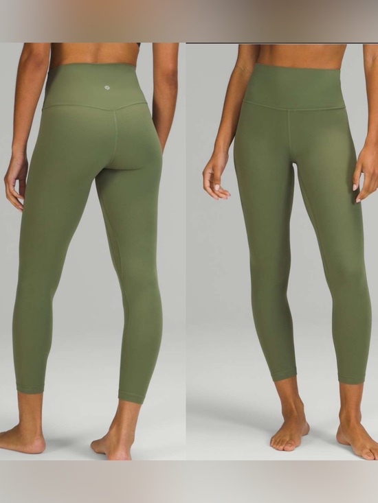 lululemon athletica Pants - Lululemon Align Tights Crop 24” Green Sz 10